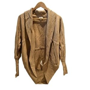 WILFRED ARITZIA tan cocoon sweatshirt - XS